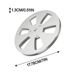 7 Inch Empty Reel 6 Hole Open Reel Sound Tape Reel Opening Machine Part