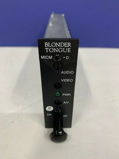 MICM-45D Channel 41 Audio Video Fixed Channel Modulator NEW