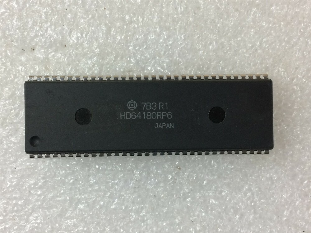 HD64180RP6 HITACHI IC 8-Bit CMOS MPU 64P-DIP 1 UNIT