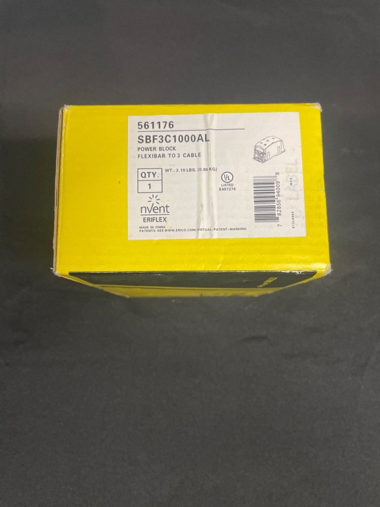 Nvent Eriflex 561176/SBF3C1000AL Power Distribution Block