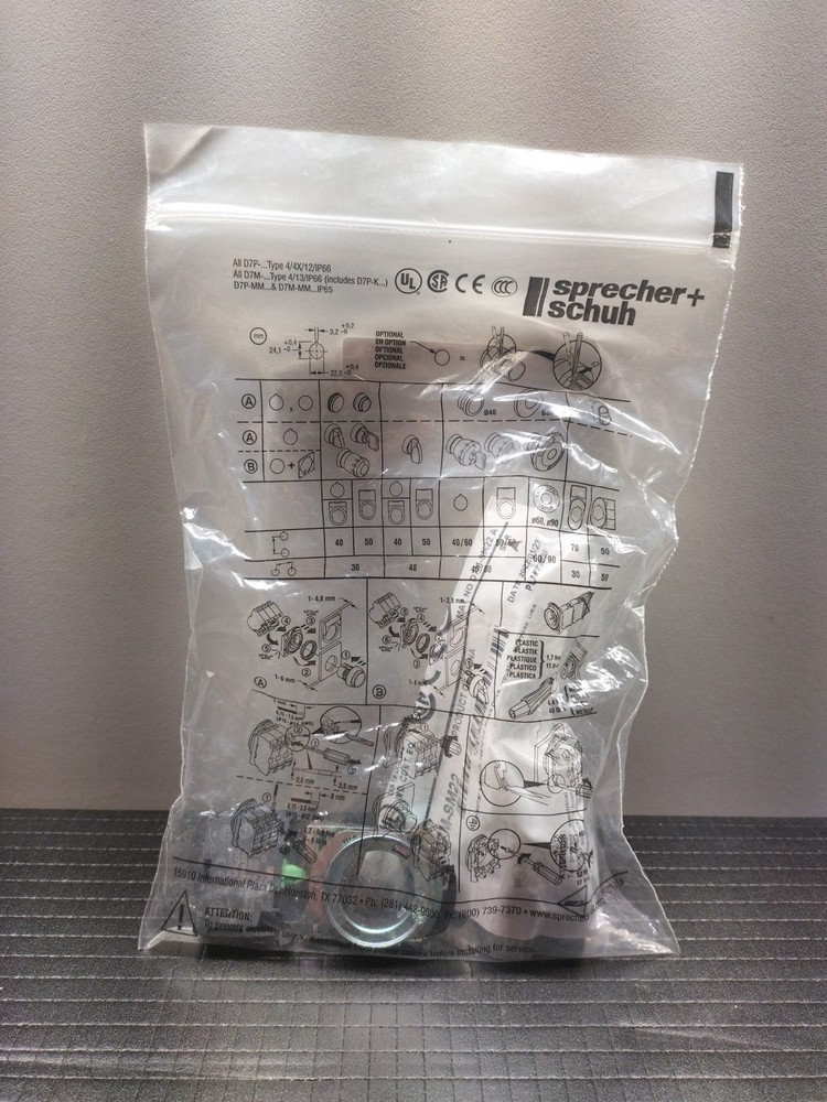 NEW SPRECHER SCHUH D7M-SM22-MX10 SELECTOR SWITCH