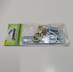 Jandorf 60206 Screw Collar Loop Kit Brass Finish 1/4 IP Light Fixture New