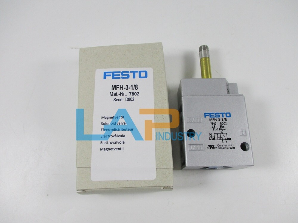 1PCS New For Solenoid Valve MFH-3-1/8 7802