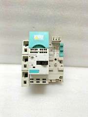 SIEMENS 3RV1011-HA25 CIRCUIT BREAKER + 3RV1917-1A 3-PHASE BUSBAR WITH FEEDER LEF