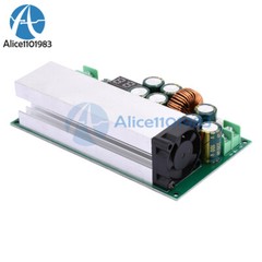 DC12-80V 20A Digital Adjustable Step Down Buck Voltage Regulator Power Module