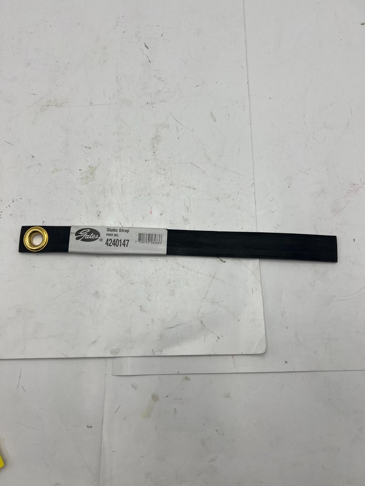 (QTY 2) Gates Black Rubber Anti-Static Strap for Scissor Lift 4240147 13″
