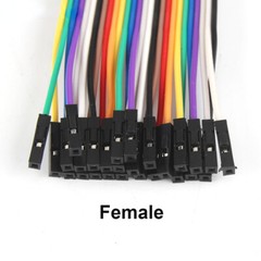 40 Pin Dupont Cables M-F, M-M, F-F Jumper Breadboard Wire GPIO Ribbon Pi Arduino