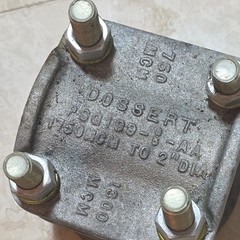Substation Terminal Aluminum Bus Connector 750-1300MCM Dossert PSG199 1750MCM-2″