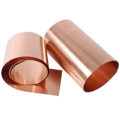 Copper Strip Plates 99.9% Copper Sheet Thickness 0.01mm-1mm Copper Foil Flat Tape