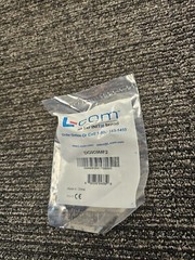 Lcom DG909MF2 Low Profile Right Angle Adapter DB9 Male to Female Cable Exit 2