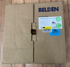100 FT Beldon – FLAT RIBBON CABLE 9L28010-008 – H100 Conductors 28AWG 300VAC GRY