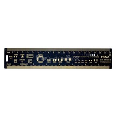 Black Multifunctional 20cm PCB Ruler PCB Measuring Tool Angle Measure Meter