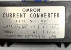 OMRON Set-3B Current Converter (64~160A) #MULTIPLE IN STOCK!_GOOD TAKE-OUTS!