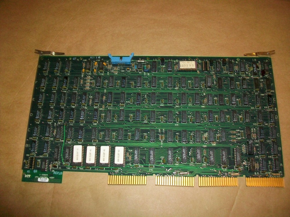 Kearney & Trecker CPU 1-20604 02 Rev 10