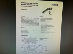 Avago HDSP-4832 LED Bar 10 Segments, Green, Yellow, Red, 2.1V 3.5mA, 15pcs
