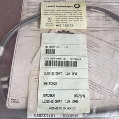 Lucent LL2SC-SC Fiber Optical Cable Single Mode