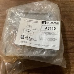 MILBANK A8110 3″ METER SOCKET HUB ALUMINUM TYPE R USA MADE