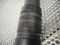 HITACHI VK-M24 Solid State Video Camera AC24V 60Hz 5W Titan Tool Zoom Obj. 1-65
