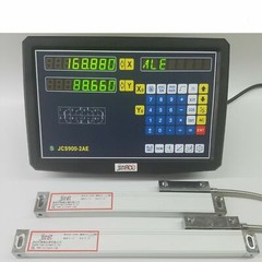 2 Axis DRO digital readout for milling lathe machine with linear scale 950 400！！