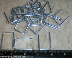 25 count 3/4″ x 1 3/8″ long Steel ELECTRIC SERVICE CABLE STAPLES 6-3 SEU King