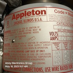 CJB70H-MT EMERSON APPLETON Code Master Jr Sealed Explosionproof HID NEW $299