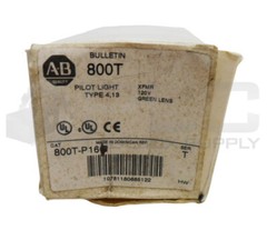 NEW ALLEN BRADLEY 800T-P16 /T PILOT LIGHT W/ 800T-N326 /A COIL 50/60HZ *READ*