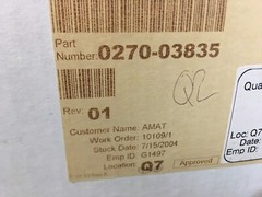 AMAT 0270-03855 Calibration Tool 300mm, 175811