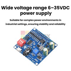 DC6-35V Voice Playback Module 9-Channel one-to-one Independent Low-level Trigger
