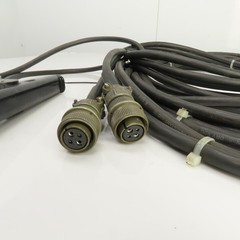 16 Awg 4 Conductor Test Cable With Alligator Clamp & Bendix 4 Pin Connector 30’L
