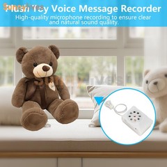 1-10PCS 35S Voice Recorder Box Sound Module Plush Toy Voice Message Recorder Box
