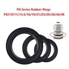 Cable Gland Rubber Seal Washer Ring Nylon PG7/9/11/13.5/16/19/21/25/29/36/42/48