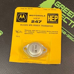 HEP247 – MOTOROLA – Audio Power Amp, Medium Speed Switch NTE130