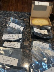 NEW Lot Of Discrete Components Diodes, Amp, IC, Resistors, Etc