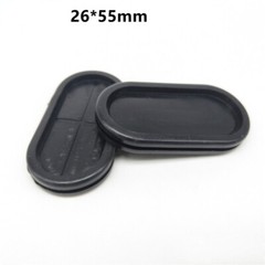 Oval Blanking Grommets Rubber Closed Blind Plug Bung Cable Wiring Protect Bushes