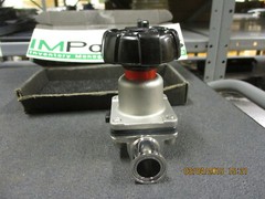612 020 D 80 41 17 0 1508 Gemu 612 3/4″ Diaphragm Valve 3/4″Tri-Clamp BRAND NEW!