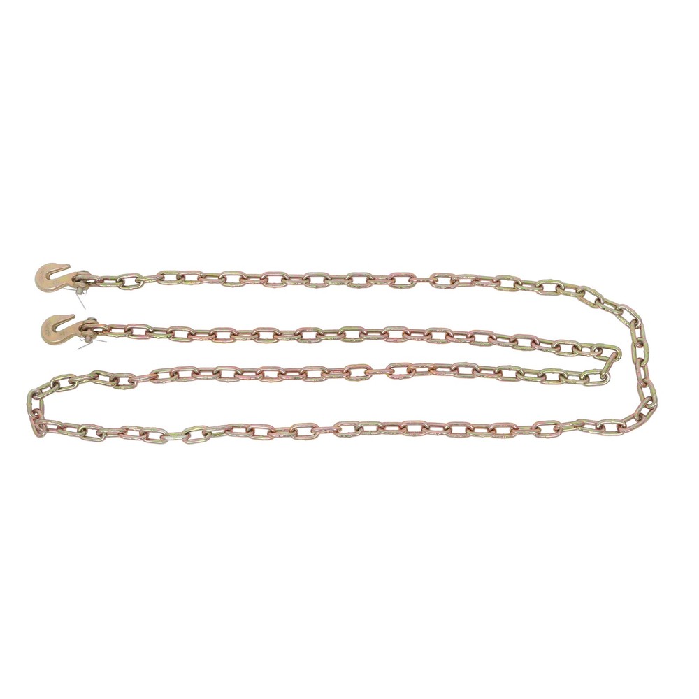 1/4 12′ G70 Truck Drag Chain J-Hooks V-Chain Flatbed Truck