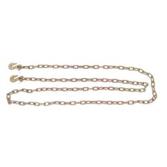 1/4 12′ G70 Truck Drag Chain J-Hooks V-Chain Flatbed Truck