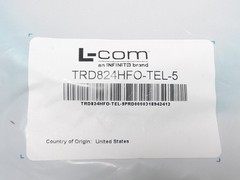 *Lot of 2* L-Com TRD824HFO-TEL-5 Cat5e Industrial Ethernet Cable 5Ft – NEW Su…