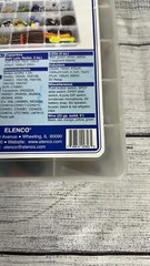 ELENCO ELECTRONICS COMPONENT KIT CK-1000 RESISTORS, DIODES, ETC