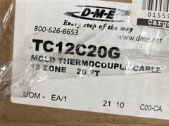 DME® Hot Runner Thermocouple Cable 12-Zone – 20FT