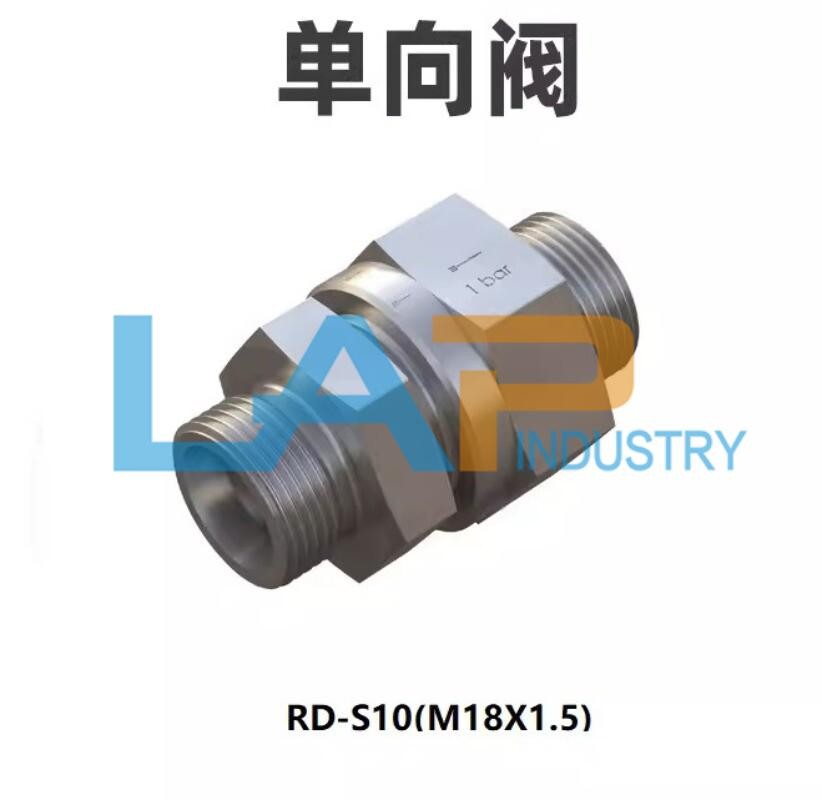 1PCS NEW FIT FOR RD type hydraulic one-way valve RD-S10 M18*1.5