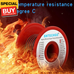 26 Gauge Silicone Wire Spool Red and Black Each 50ft 2 Separate Wires Flexible 2