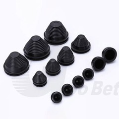 Blanking Grommet Rubber Cable Grommet Closed Blind Plug Conical Tapered 10-130mm