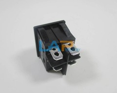 2 Pcs/Lot New KCD4-201N-B 30A 250V 2 Position 4pins Rocker Switch With Lamp