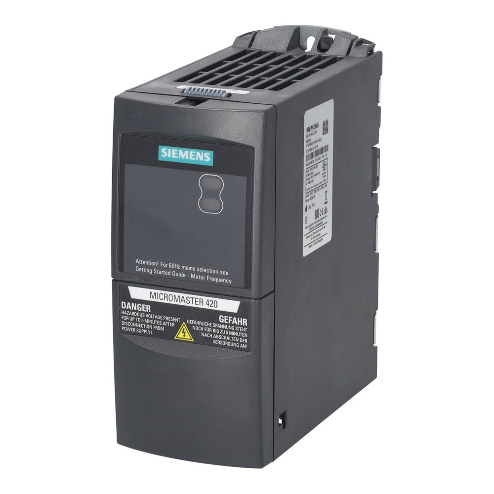 Siemens Micromaster 420 Constant Torque Square. Torque 0.55KW 6SE6420-2AB15-5AA1
