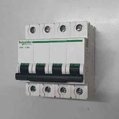 2PCS LOT- Schneider A9N4P25C (MCB) Miniature Circuit Breaker 4P,25A C Curve- NEW