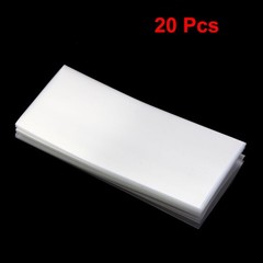 PVC Heat Shrink Tubing Tube 29.5mm Flat Width 20pcs for 18650 Clear