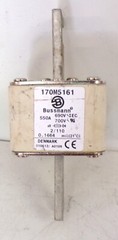 BUSSMANN 170M5161 FUSE 550A 690V made in Denmark Not China / O21