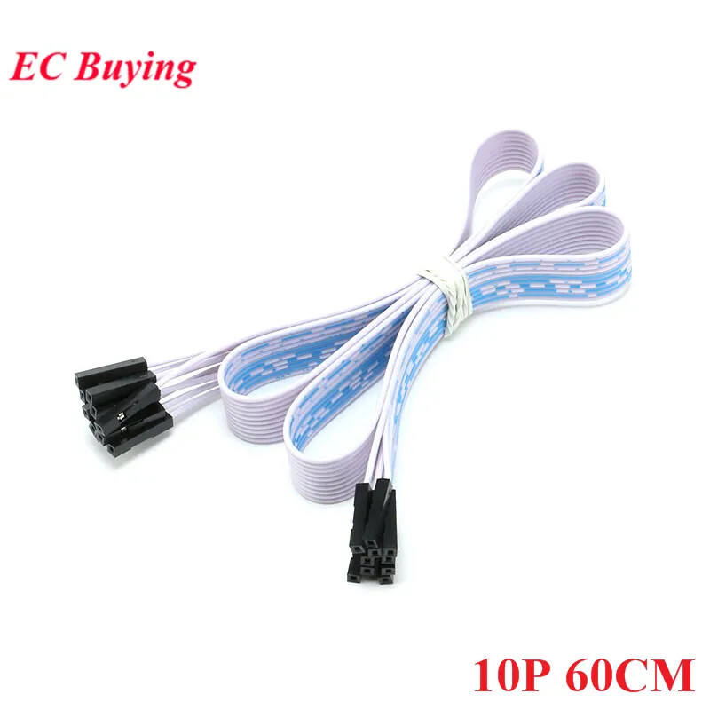 10P Dupont Cable 60CM Jumper Wire Line Female to Female 600mm For Arduino