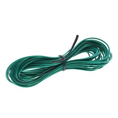 Green 16AWG to 30AWG PVC Electronic Wire Cable, Tinned Copper Stranded Wiring